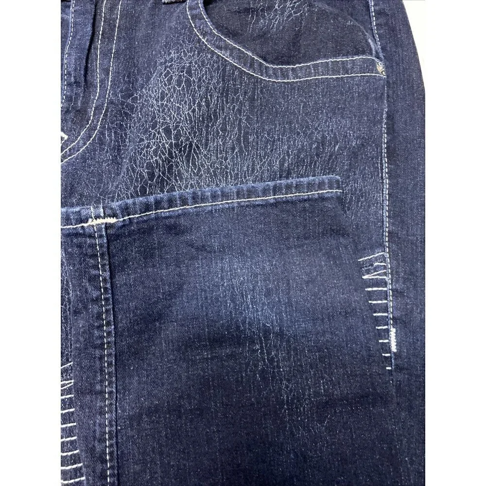True Religion Men 38‎ Moto Skinny Run Stitch Denim